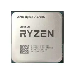 پردازنده AMD مدل Ryzen 7 5700G تری(بدون باکس و فن)