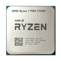 پردازنده AMD مدل Ryzen 7 5750G تری(بدون باکس و فن)