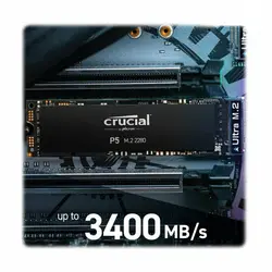 حافظه اس اس دی CRUCIAL مدل P5 با ظرفیت 2 ترابایت