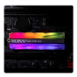 حافظه اس اس دی KLEV مدل CRAS C700 RGB با ظرفیت 240 گیگابایت