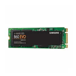 حافظه اس اس دی SAMSUNG مدل 860 EVO M.2 با ظرفیت 250 گیگابایت