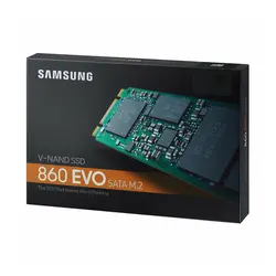 حافظه اس اس دی SAMSUNG مدل 860 EVO M.2 با ظرفیت 250 گیگابایت