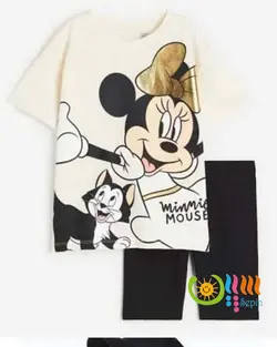 تیشرت و لگ زارا Minnie