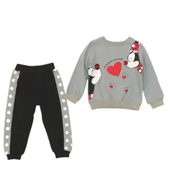 سویشرت و شلوار کرکی Love Micki