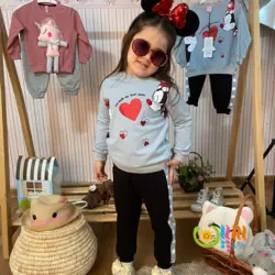 سویشرت و شلوار کرکی Love Micki