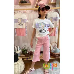 تیشرت کراپ و شلوارک