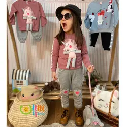 سویشرت و شلوار عروسکی پونی