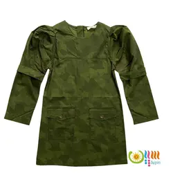 پیراهن کتان چریکی