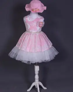 سارافون مجلسی بچگانه و کلاه سپینود