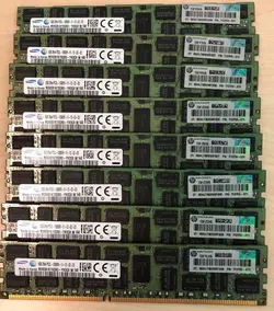 رم سرور HP 8GB 2Rx4 PC3-12800R DDR3