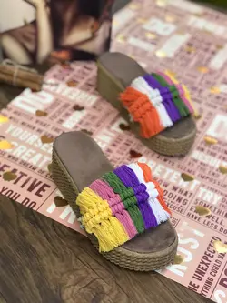 صندل لژدار مکرومه کد507