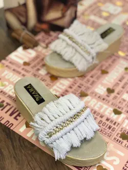 صندل لژدار مکرومه کد507