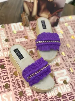 صندل لژدار مکرومه کد507