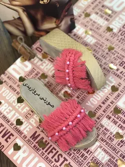 صندل لژدار مکرومه کد507