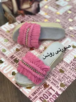 صندل لژدار مکرومه کد507