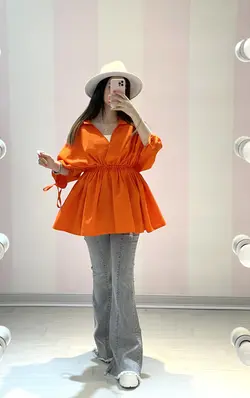 مانتو عروسکی کمرکش