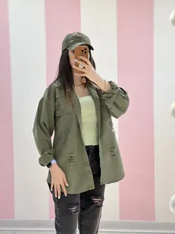 شومیز کتان رنگی