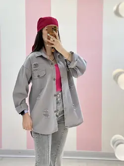 شومیز کتان رنگی