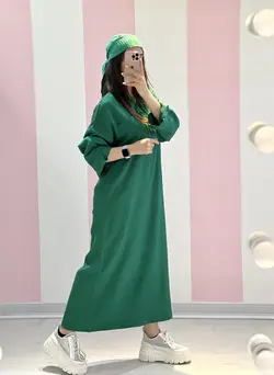 ست پیراهن و‌دورگ صدفی