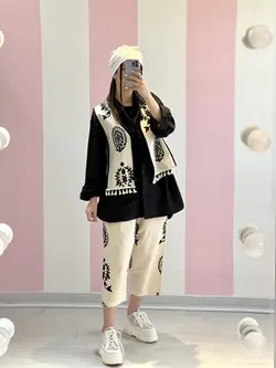 ست ۳تیکه خامه‌دوزی