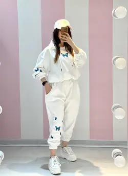 هودی شلوار پروانه
