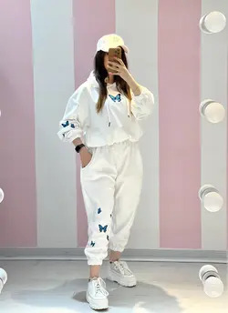 هودی شلوار پروانه