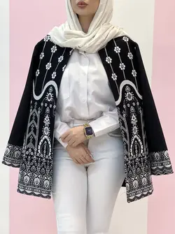 کت مزونی سوزن دوزی