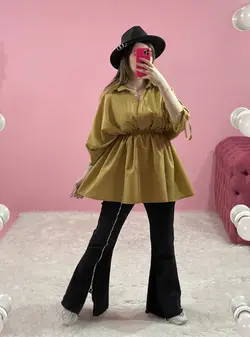 مانتو کمرکش