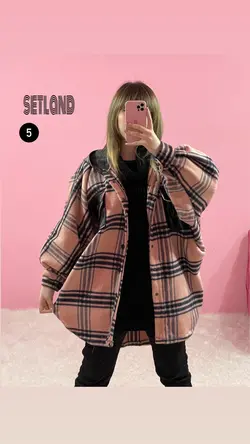 پالتو پشمی/چرم پانچ