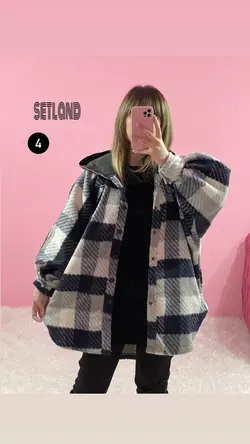 پالتو پشمی/چرم پانچ