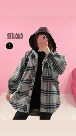 پالتو پشمی/چرم پانچ