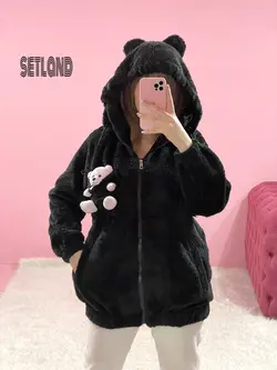 سویشرت تدی خرسی عروسکدار