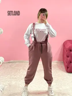 ست بلوزو شلوار ساسبندی