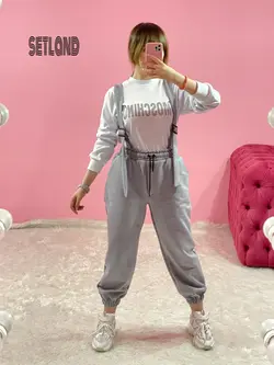 ست بلوزو شلوار ساسبندی