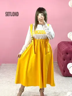 ست بلوز دامن moschino