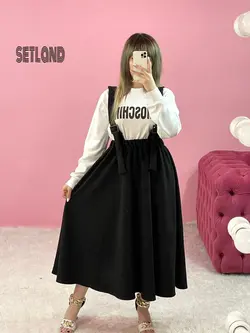 ست بلوز دامن moschino