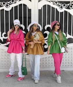 مانتو عروسکی کمرکش