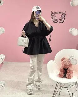 مانتو عروسکی کمرکش