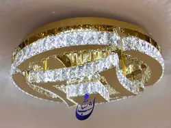 لوستر کریستالی طرح الماس | فروشگاه شب نشان