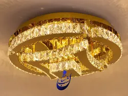 لوستر کریستالی طرح الماس | فروشگاه شب نشان