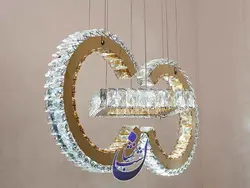 لوستر کریستالی طرح النا | فروشگاه شب نشان