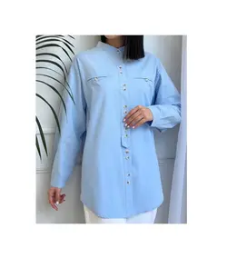 مانتو دکمه دار کد:419