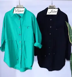 مانتو کمر گت دار کد:409