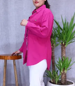 مانتو کمر گت دار کد:409