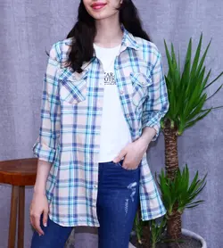 مانتو چهارخونه کد:387