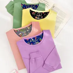 بلوز آستین بلند ساده پنبه کد : 519 - بوتیک شقایق