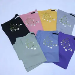 بلوز یقه گلدوزی کد :539 - بوتیک شقایق