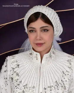 خرید آنلاین توربان مجلسی کد 2020 | مزون شقایق تفرشی