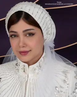 خرید آنلاین توربان مجلسی کد 2020 | مزون شقایق تفرشی