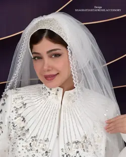 خرید آنلاین توربان مجلسی کد 2015 | مزون شقایق تفرشی